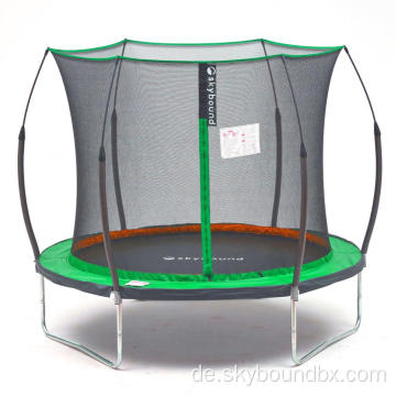 Trampolin 8ft Springfree mit doppelgrünem Federkissen